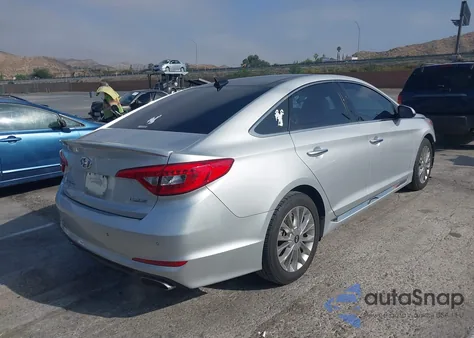 2015 Hyundai Sonata Limited z USA, uszkodzony, nr VIN 5NPE34AF2FH246695